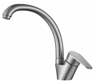 Смеситель для кухни Haiba HB41801-2 сталь